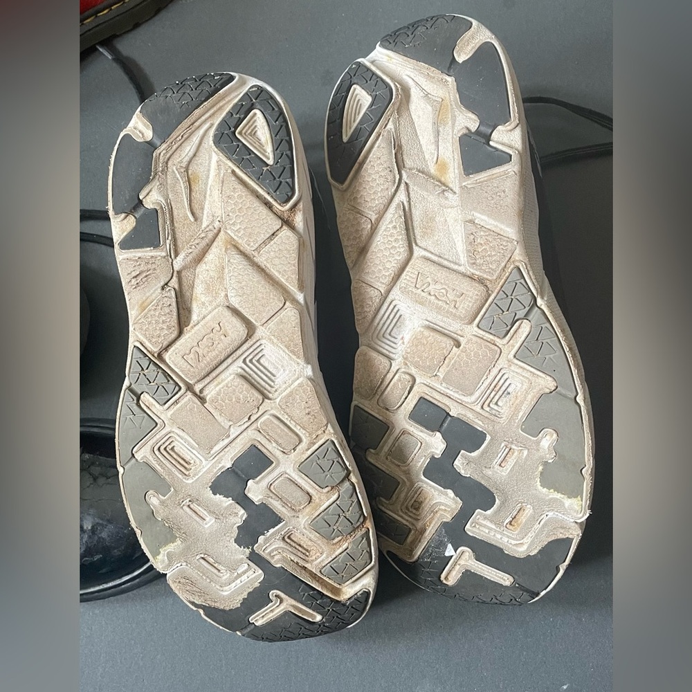 Hoka Black and White Women's Sneakers - Picture 2 of 2